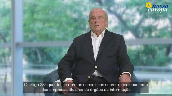 Francisco Pinto Balsemão fala de Empresas de Comunicação Social na Constituição da República Portuguesa